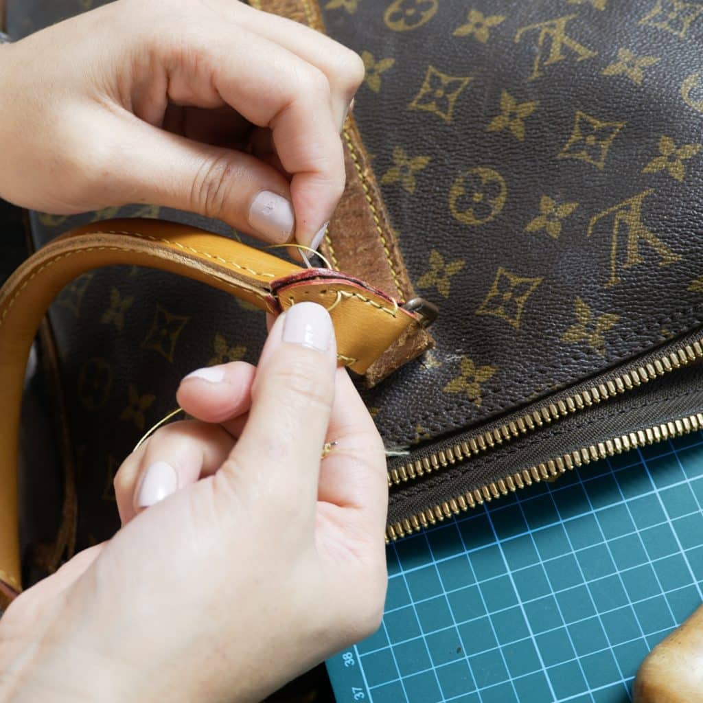 louis vuitton gold hardware replacement