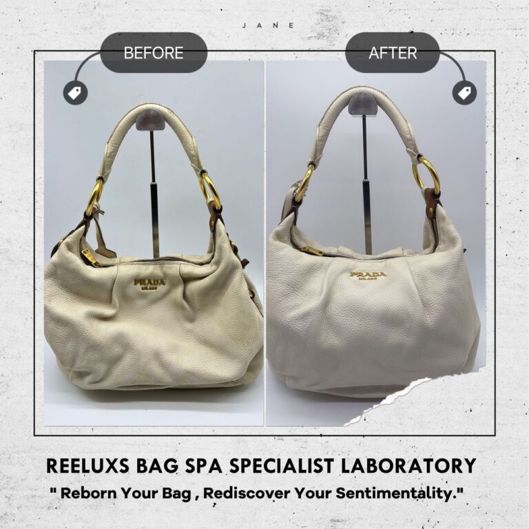 Prada Shoulder Bag Nano Spa Leather Refreshing Treatment