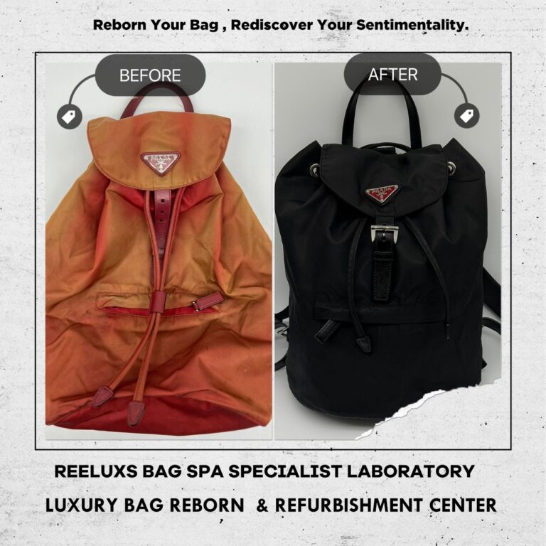 Prada Bag Pack Transformation With Refurbishment