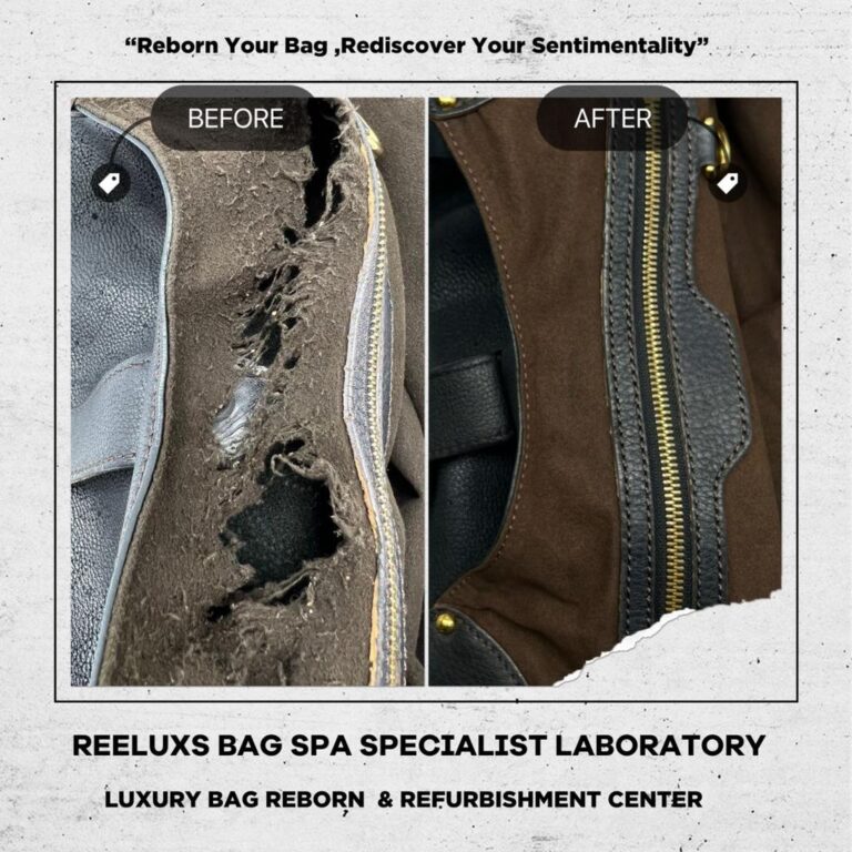 Louis Vuitton Mahina L Interior Inner Suede Broken Replacement