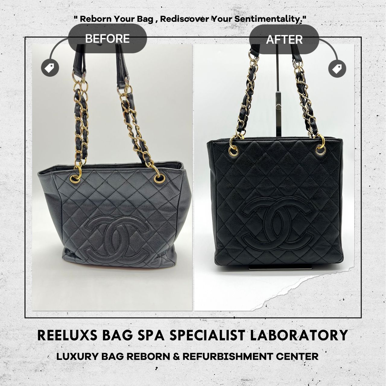 Befores & Afters - The Handbag Spa