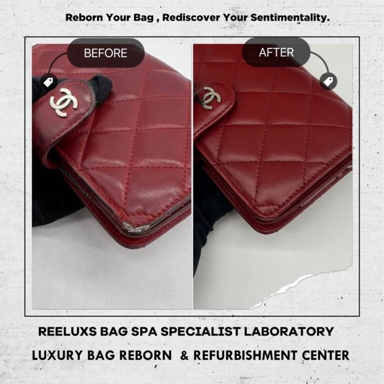 Chanel- Wallet Color Restoration