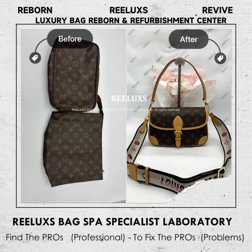 TOILETRY POUCH & COSMETIC POUCH MONOGRAM CANVAS DESIGN CUSTOMISATION TO LOUIS VUITTON… — frame 1