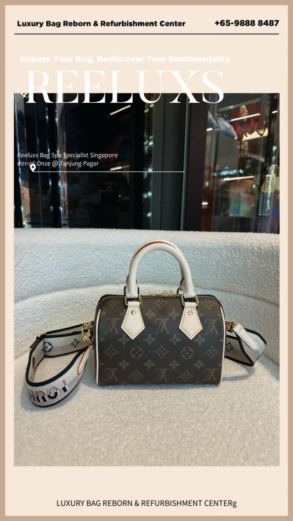 MONOGRAM CANVAS SHOULDER BAG DESIGN CUSTOMISATION TO LOUIS VUITTON MONOGRAM CANVAS NANO… — frame 2