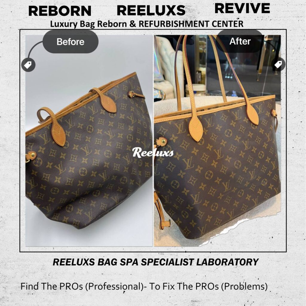 MONOGRAM NEVERFULL VACHETTA FULLY OXIDATION VACHETTA LEATHER — frame 1