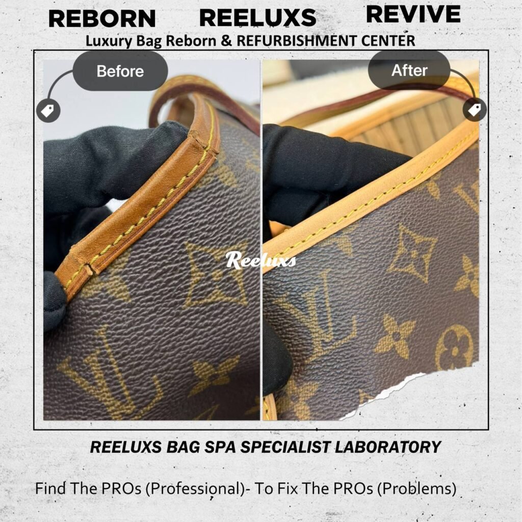 MONOGRAM NEVERFULL VACHETTA FULLY OXIDATION VACHETTA LEATHER — frame 3