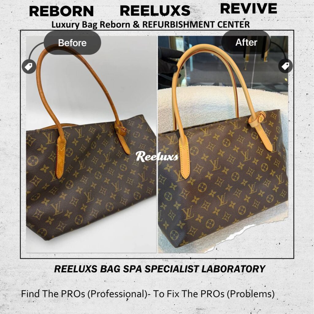 RASPAIL MONOGRAM CANVAS WITH VACHETTA LEATHER — frame 1