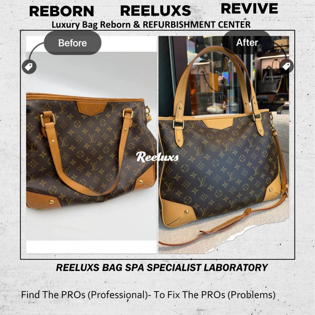 ESTRELA MONOGRAM CANVAS WITH VACHETTA LEATHER FULLY STAINS — frame 1