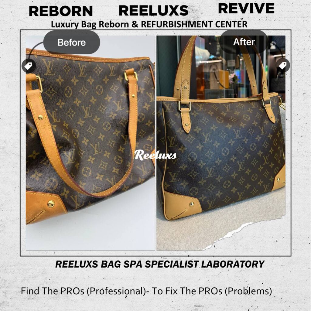 ESTRELA MONOGRAM CANVAS WITH VACHETTA LEATHER FULLY STAINS — frame 3