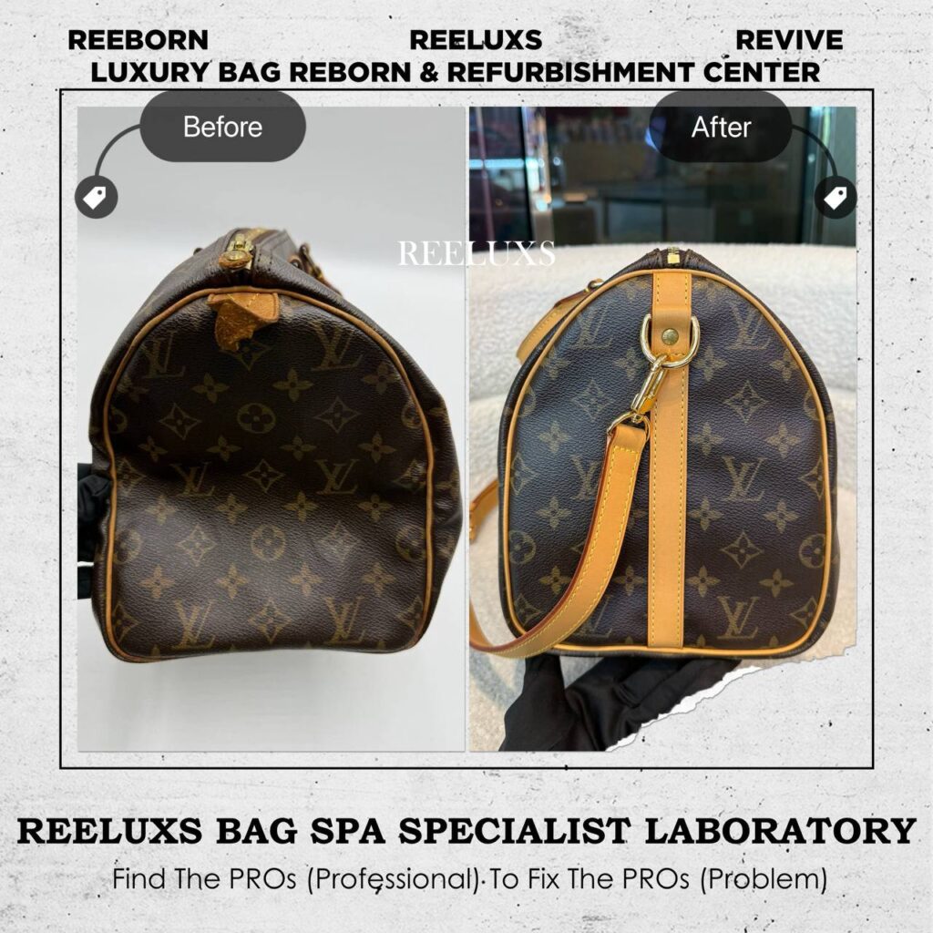 Handbag Vachetta Oxidation Replacement Long Strap Customization — frame 4