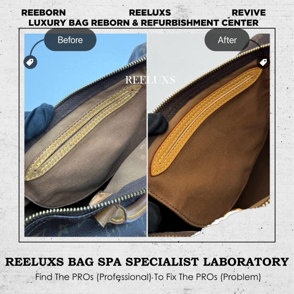 Handbag Vachetta Oxidation Replacement Long Strap Customization — frame 3