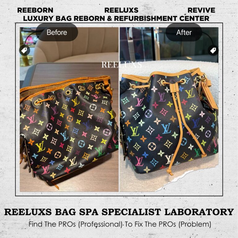 Louis Vuitton Shoulder Bag Vachetta Leather Fully stain oxidation Refurbishmnet