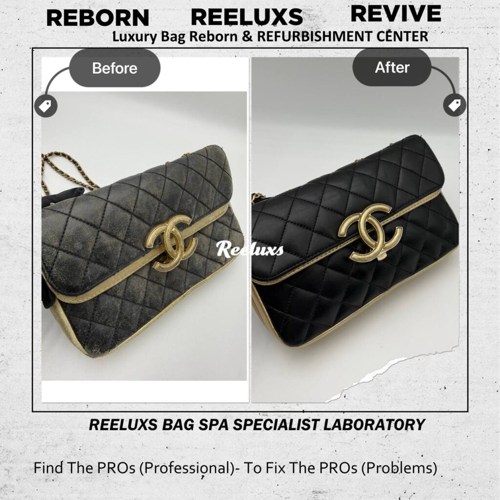 Classic Flap Chain Shoulder Bag Metallic Color Fading — frame 1
