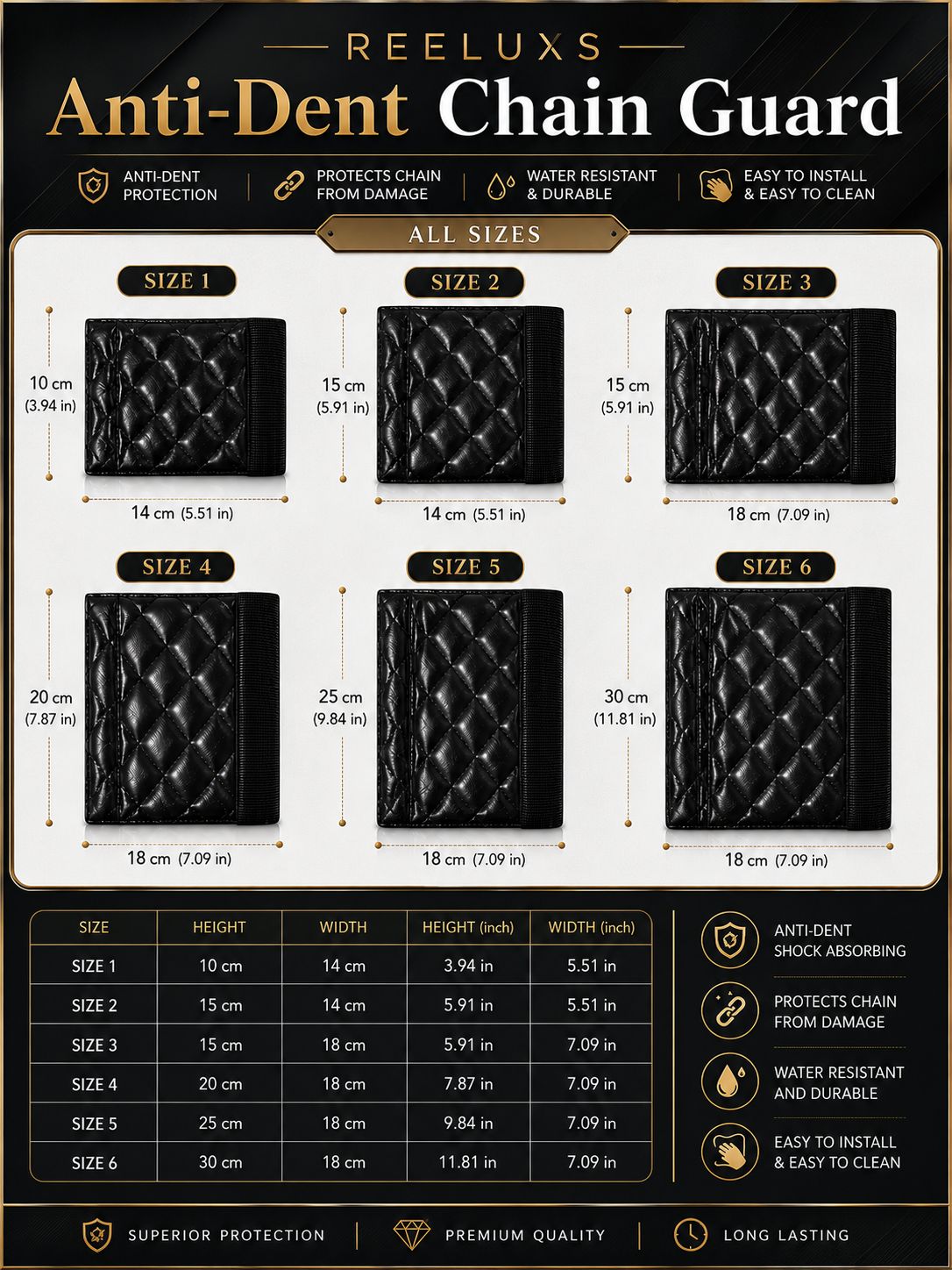 REELUXS Anti-Dent Chain Protector 5 REELUXS Anti-Dent Chain Protector - Image 5