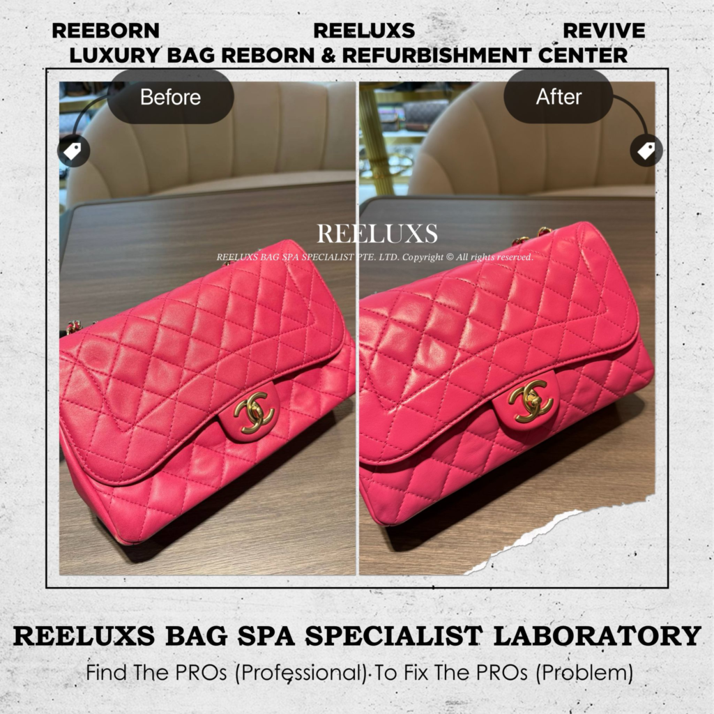 Mademoiselle Chic Flap Bag Mold Sopt Mold Oxidation Corner Color Peel off… — frame 3