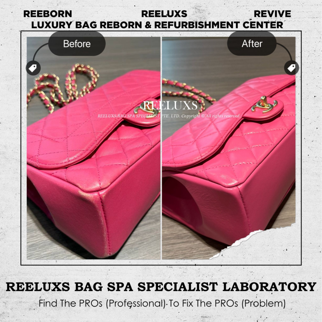 Mademoiselle Chic Flap Bag Mold Sopt Mold Oxidation Corner Color Peel off… — frame 1
