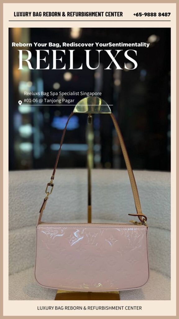 Monogram Vernis Patent Leather Yellowing & Discoloration — frame 2