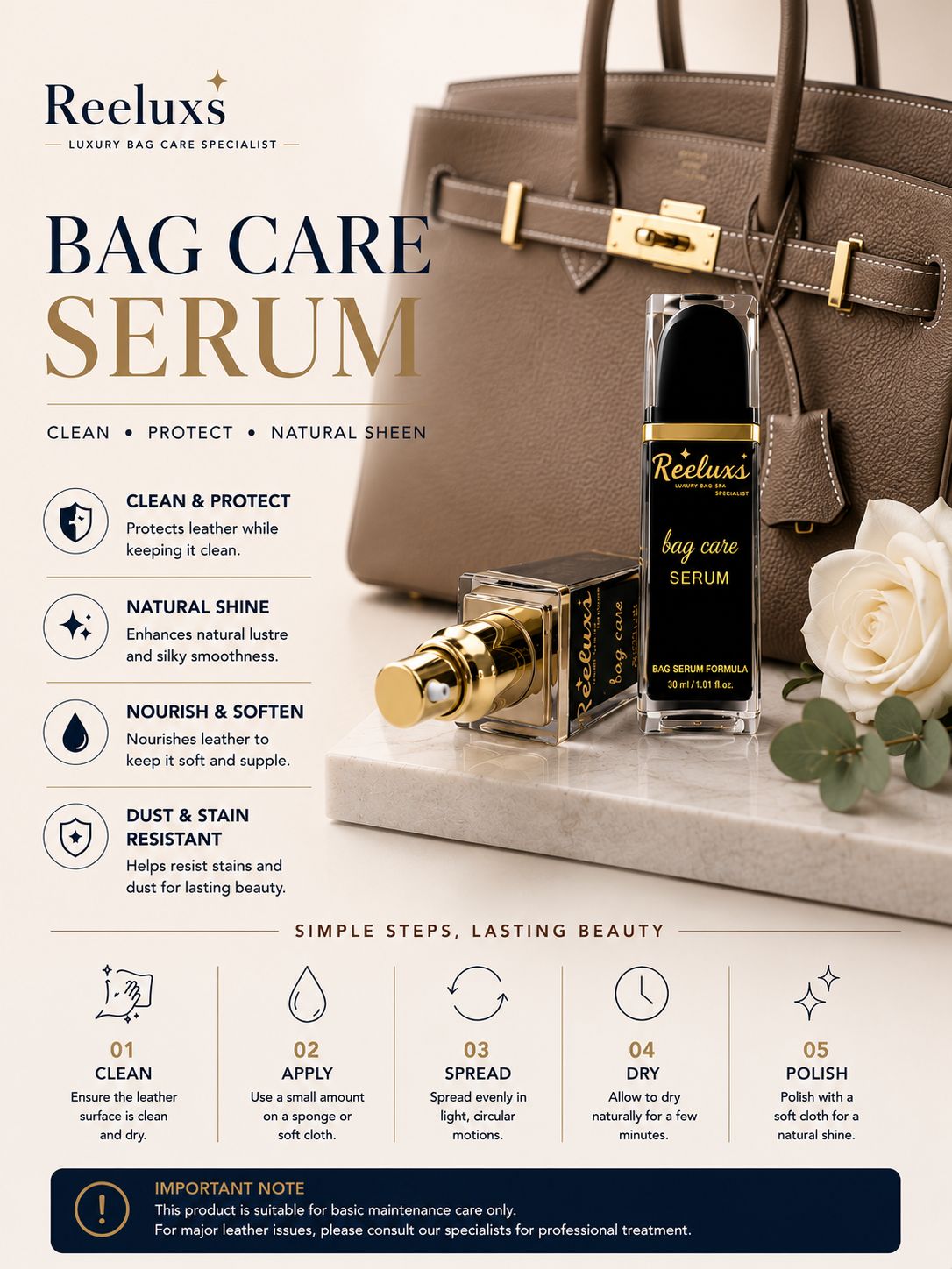 REELUXS LEATHER SERUM Treatment & Care 1 REELUXS LEATHER SERUM Treatment & Care