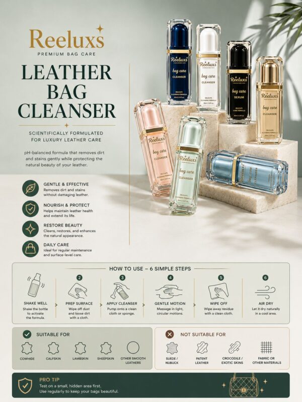 REELUXS Leather Bag Cleanser