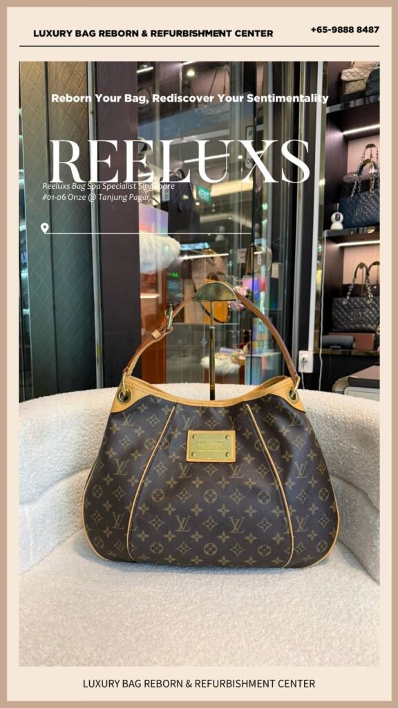 Galliera Monogram Canvas Vachetta Leather Cracking Heavy Staining Gold Hardware Fading &… — frame 2