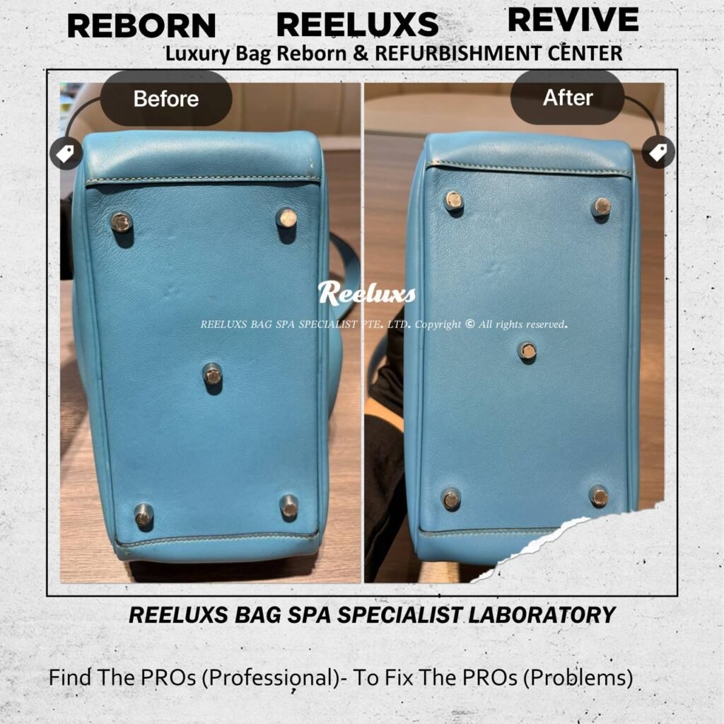 Lindy bag Mould Spot Oxidation Color Faded Mould Removal Treatment — frame 4