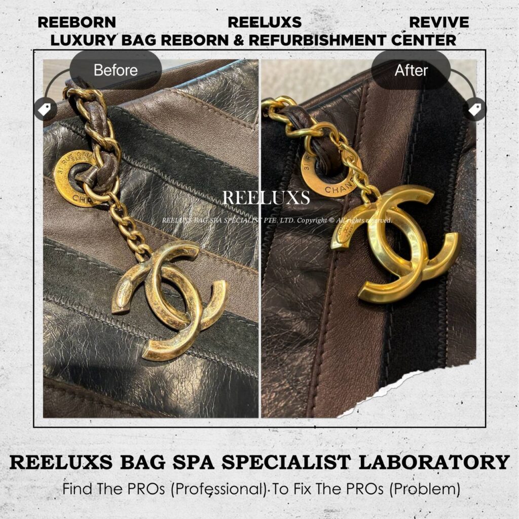 Black and Brown Chevron Suede and Leather Shoulder Bag Color Faded Hardware… — frame 1