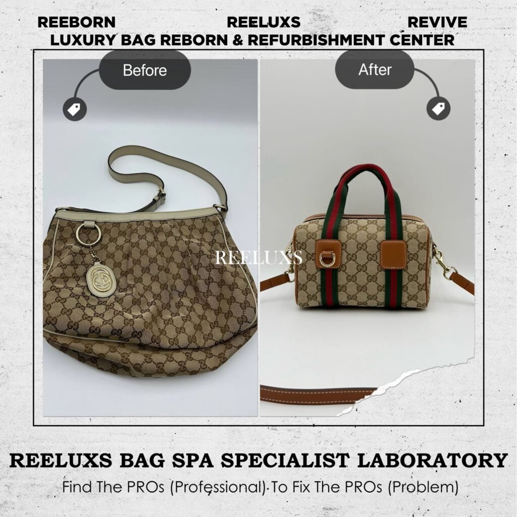 GG Canvas Hobo Bag Design Customization into Gucci GG Monogram Canvas Mini… — frame 1