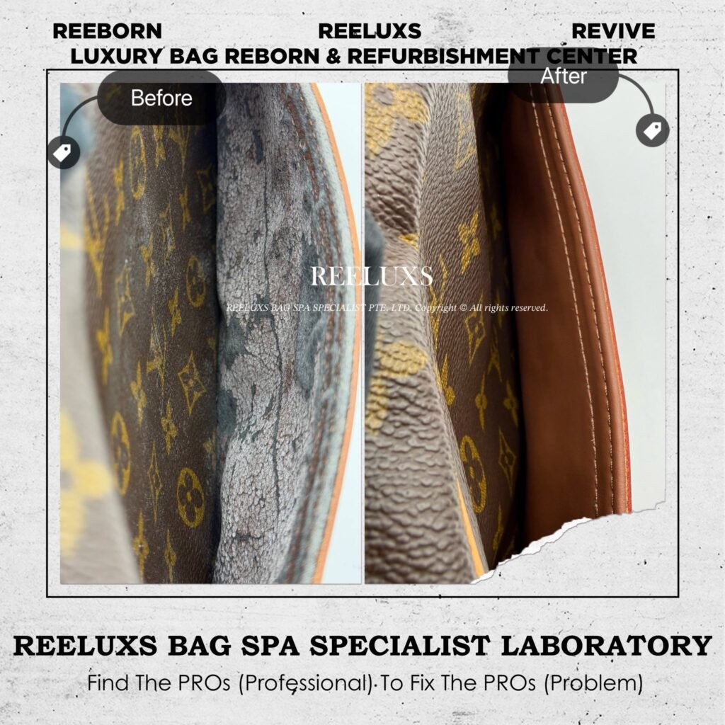 Monogram Trocadero 27 Interior Lining Oxidation Vachetta — frame 1