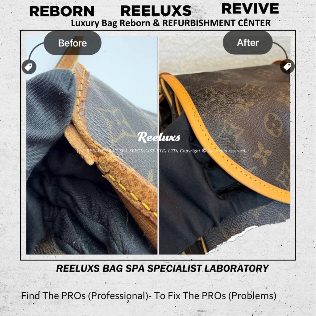 Saumur 30 Crossbody Bag Vachetta Gold Hardware Oxidation Plating — frame 4