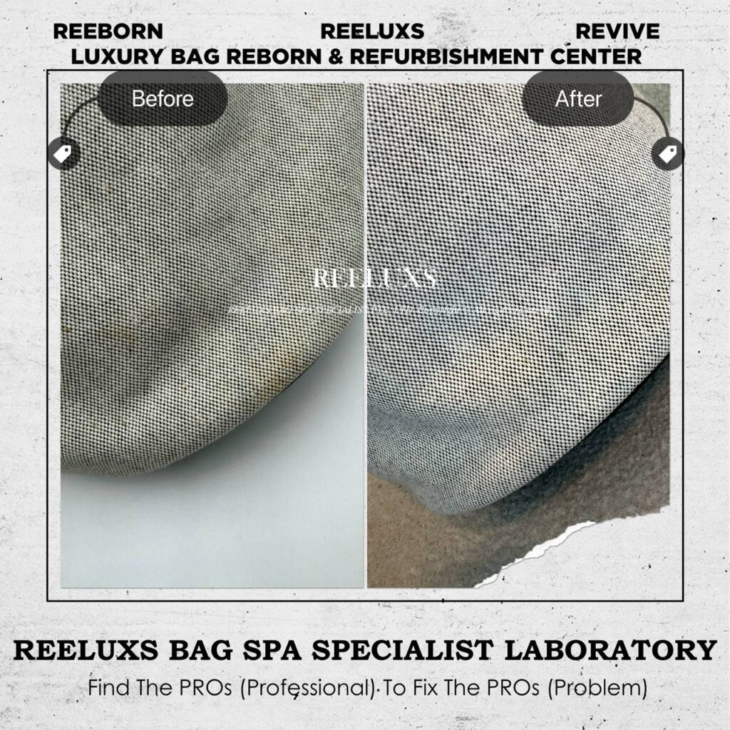 Sac Marin or Recif Bucket Bag Yellowish Stains Mold Spot Oxidation Stain… — frame 4