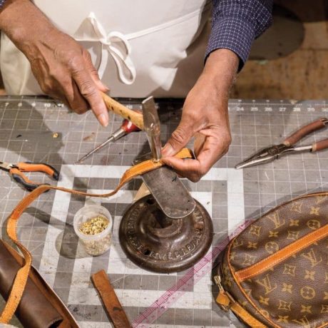 ArtBags-artisans-use-time-honored-methods-of-refurbishing-luxury-leather-goods-of-all-kinds.-Photo-by-Eric-Vitale-Photography-1024x683